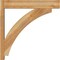 Ekena Millwork Thorton Block Rough Sawn Outlooker, Western Red Cedar, 6"W x 30"D x 30"H OUT06X30X30THR05RWR - alternate 4